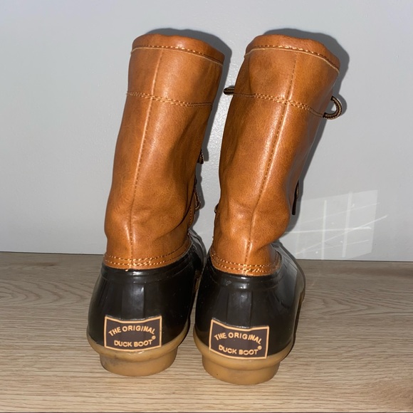 The Original Duck Boot Arianna Flannel Lined Boots - Picture 5 of 11